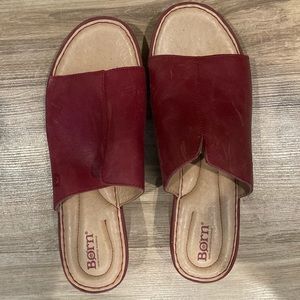Born Red Sandals